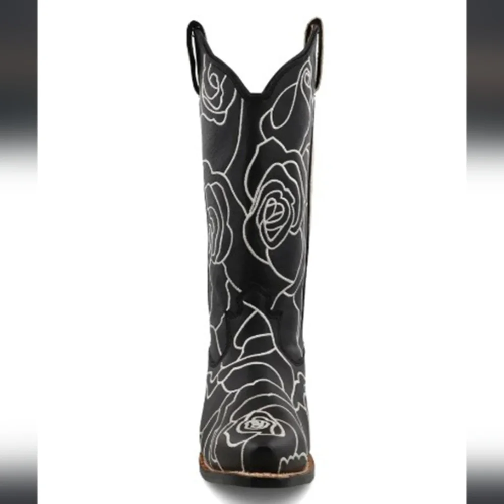 Twisted X Women's Steppin' Out Western Boots - Snip Toe 7.5B, 8.5B, 9.5B - Picture 4 of 10